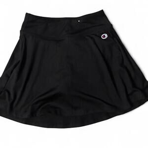Girl's Black Champion mini skort 6/‎ 6x pleated NWOT sports tennis Pickleball